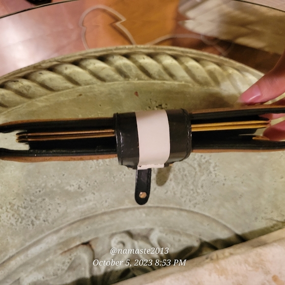 L.A.M.B. by Gwen Stefani Bullseye Wallet Pocket Book Luxury Designer #574 - Picture 7 of 13